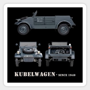 Kubelwagen Type 82 WWII Army Magnet